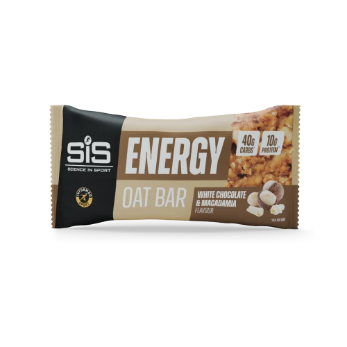 SIS Energy Oat Bar 12x70g White Choc Macadamia