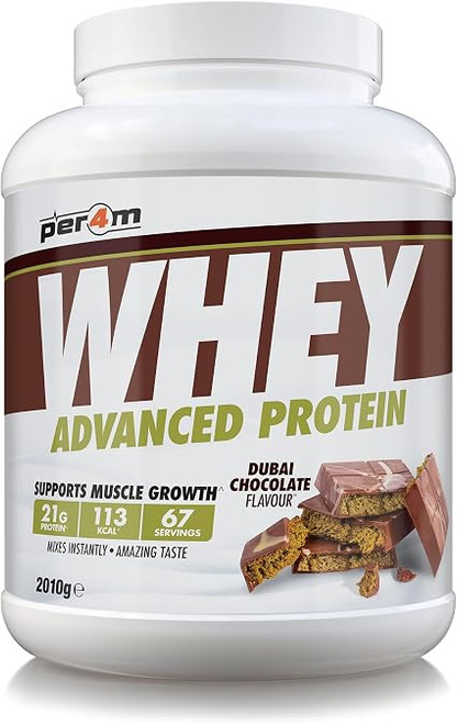 Per4m Advanced Whey Protein 2.01kg Dubai Chocolate