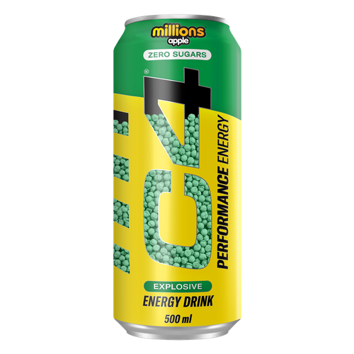 Cellucor C4 Performance Energy Carbonated RTD 12x500ml Millions Apple