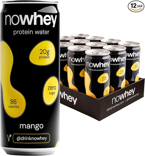 NoWhey Flavoured Protein Water 12x330ml Mango