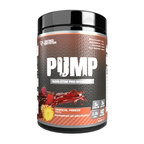 Refined Nutrition PUMP 500g Tropical Freeze