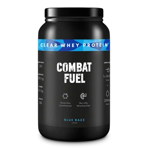 Combat Fuel Clear Whey Protein 490g Blue Razz
