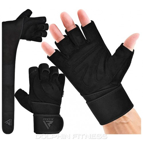 RDX Gym Glove Micro Plus S Black