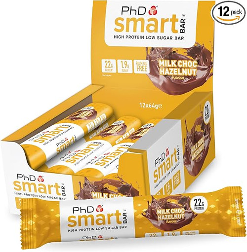 PhD Nutrition Smart Bar 12x64g Choc Hazelnut