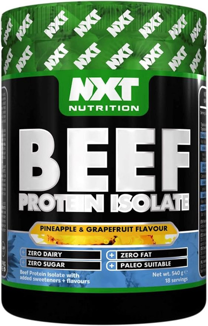 NXT Nutrition Beef Protein Isolate 540g Pineapple & Grapefruit