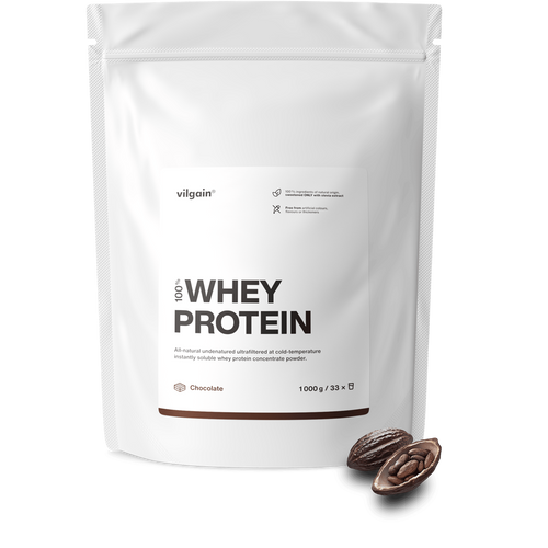 Vilgain Grass-fed Whey Protein 1000g Chocolate