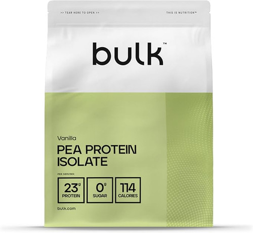 Bulk Pea Protein Isolate 1kg Vanilla