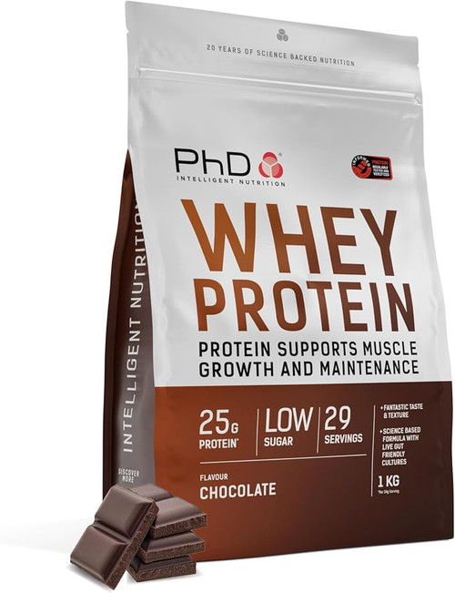 PhD Nutrition Powder Whey 1kg Chocolate