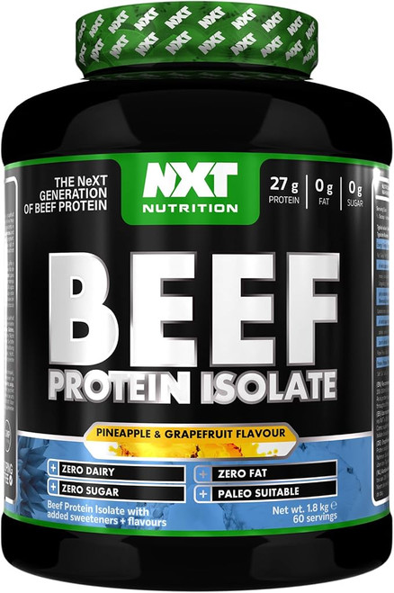 NXT Nutrition Beef Protein Isolate 1.8kg Pineapple & Grapefruit