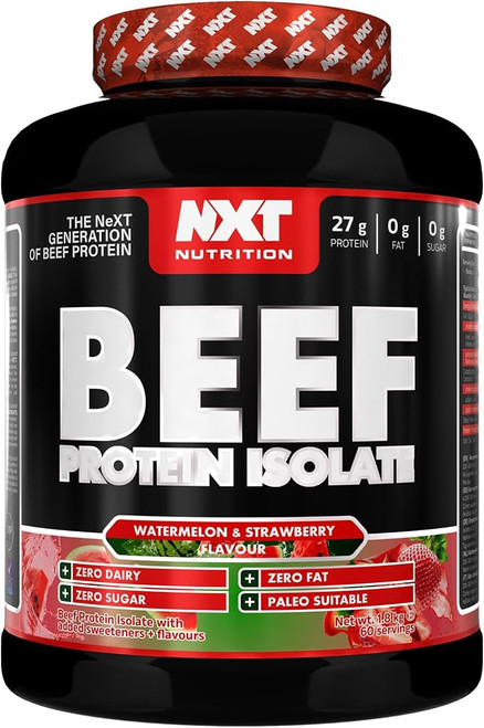 NXT Nutrition Beef Protein Isolate 1.8kg Watermelon & Strawberry