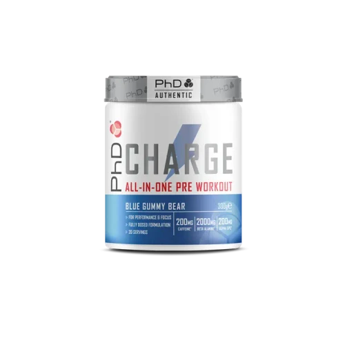 PhD Nutrition Powder Pre Wkt Charge 300g Blue Gummy Bear