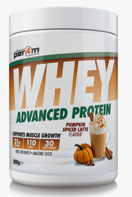 Per4m Advanced Whey Protein 900g Pumpkin Spiced Latte