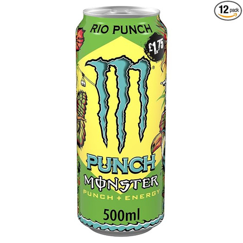 Monster Energy 12x500ml Rio Punch