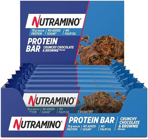 Nutramino Protein Bar 12x55g Chocolate Brownie