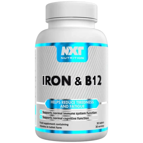 NXT Nutrition Iron & B12 30 Tabs