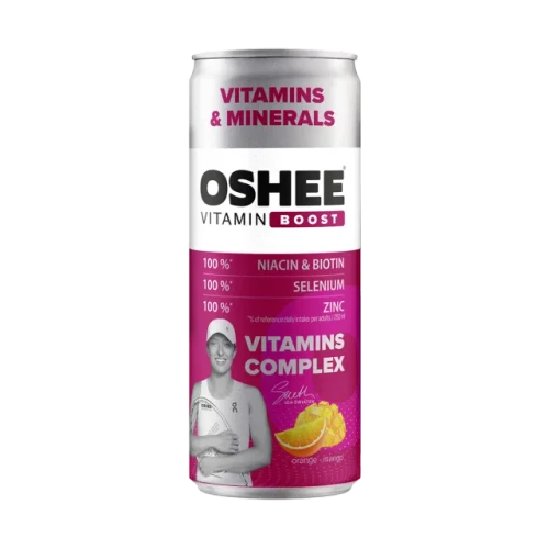 OSHEE Vitamin Boost + Minerals 24x250ml Orange & Mango