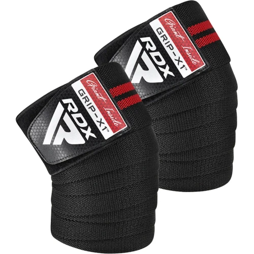 RDX Gym Knee Wrap Black/Red