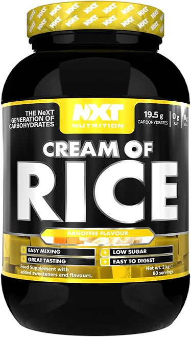 NXT Nutrition Cream of Rice 2kg Banoffee
