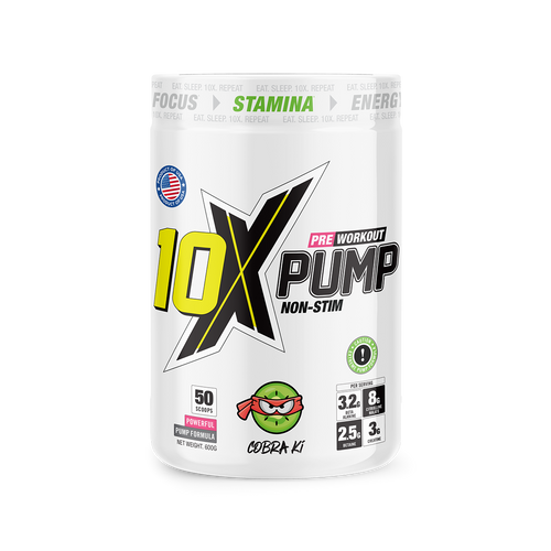 10x Athletic PUMP 600g Cobra Ki