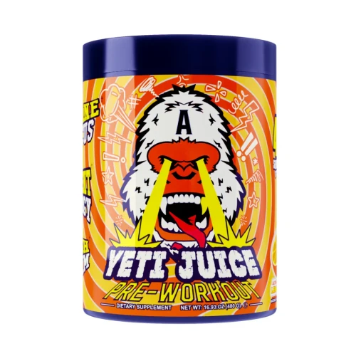 Gorillalpha Yeti Juice 480g Ultra Orange Lemonade