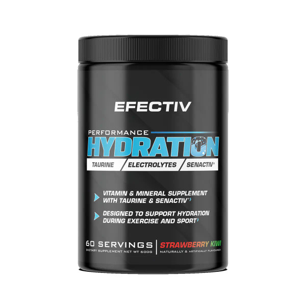 Efectiv Nutrition Performance Hydration 600g Strawberry Kiwi