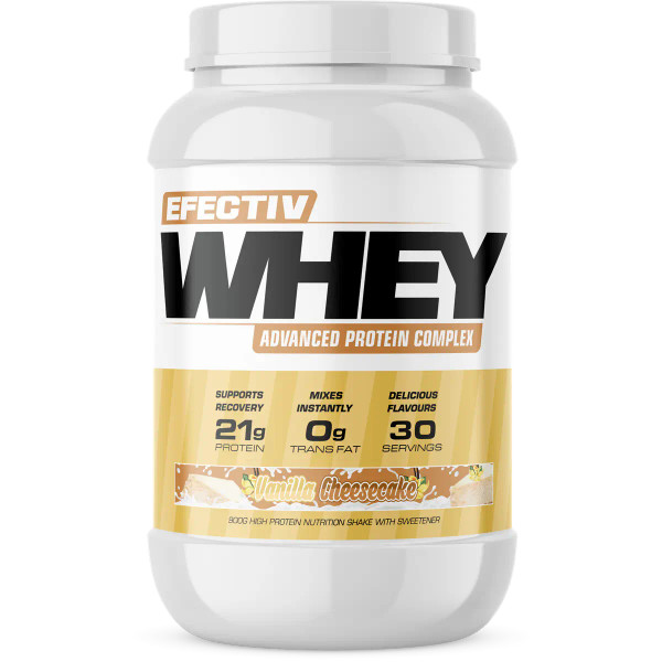 Efectiv Nutrition Whey Protein 900g Vanilla Cheesecake
