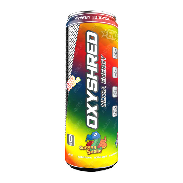 EHP Labs OxyShred Ultra Energy Drink RTD 12x355ml Gummy Snake