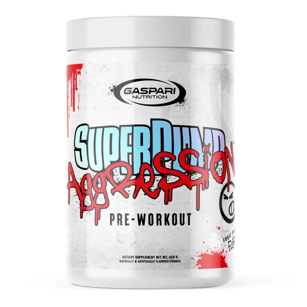 Gaspari Nutrition GAS049 SuperPump Aggression 450g Fruit Punch Fury