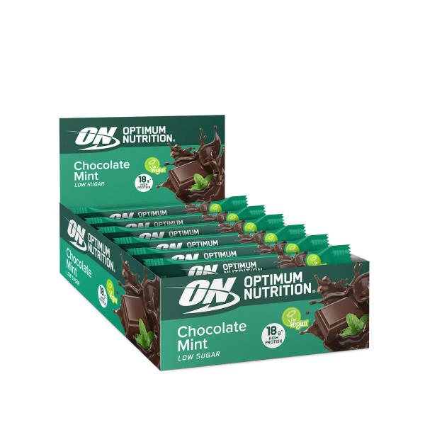 Optimum Nutrition OPT230 Plant Bar 12x60g Choc Mint