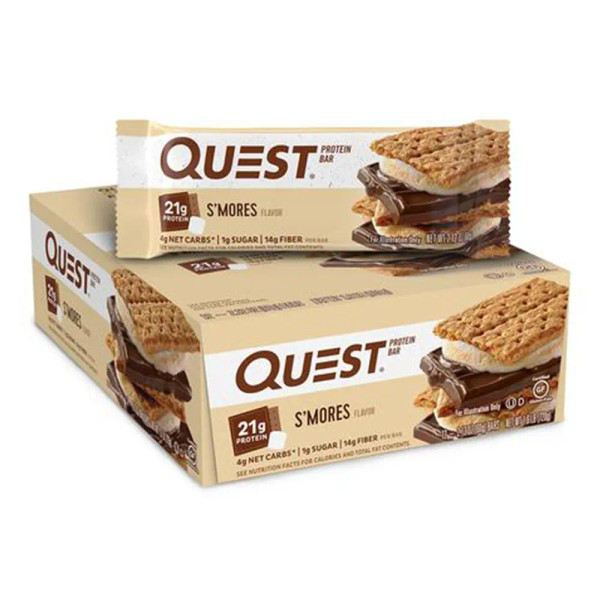 Quest Nutrition QUE033 Bar 12x60g S'mores
