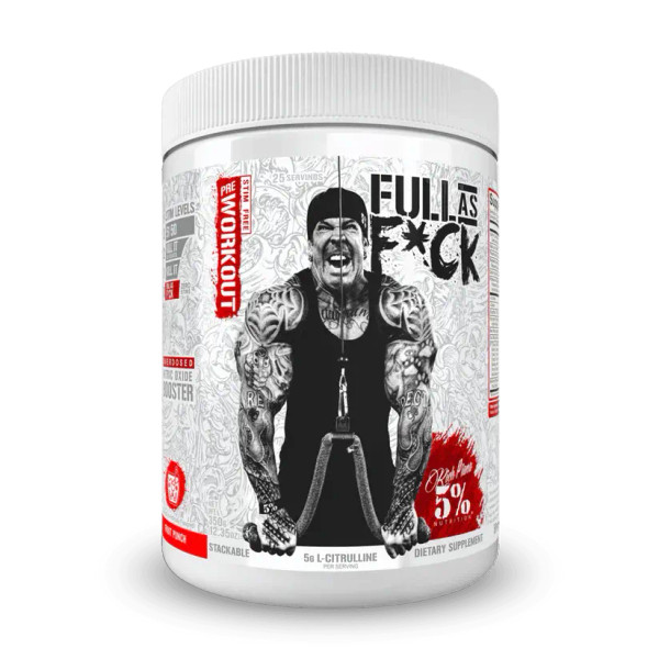 Rich Piana 5% Nutrition RIC015 FULL AS F*CK Legendary Series 372g Blue Raspberry