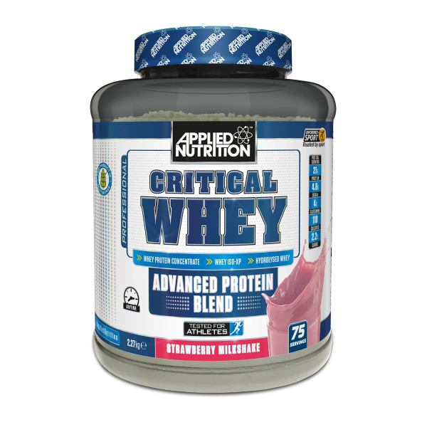 Applied Nutrition Critical Whey 2kg Strawberry Milkshake