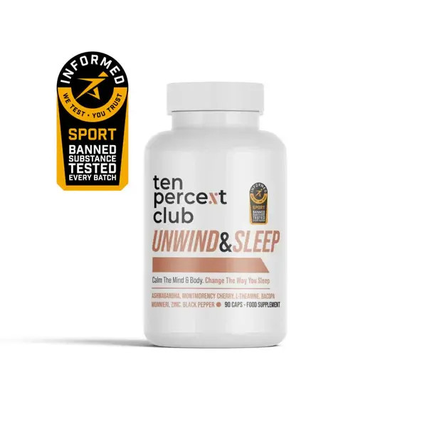 The Ten Percent Club TEP001 Unwind and Sleep 90 Caps