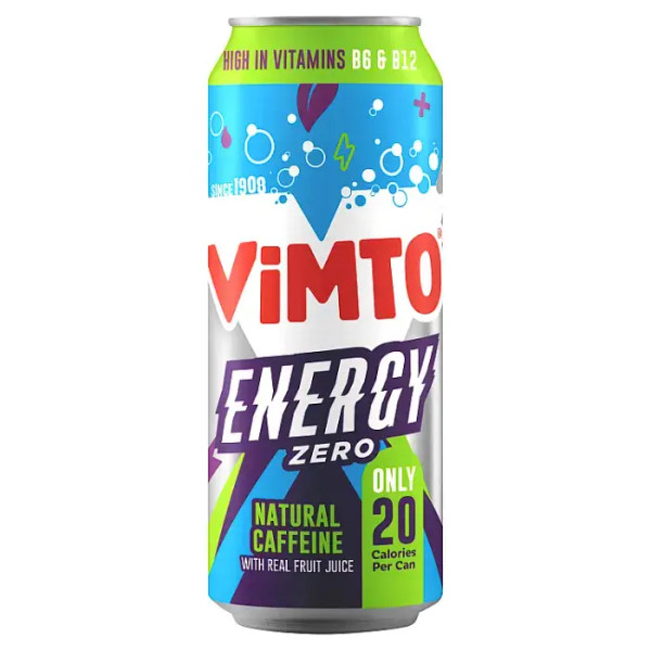 Vimto VIM002 Energy No Added Sugar 12x500ml