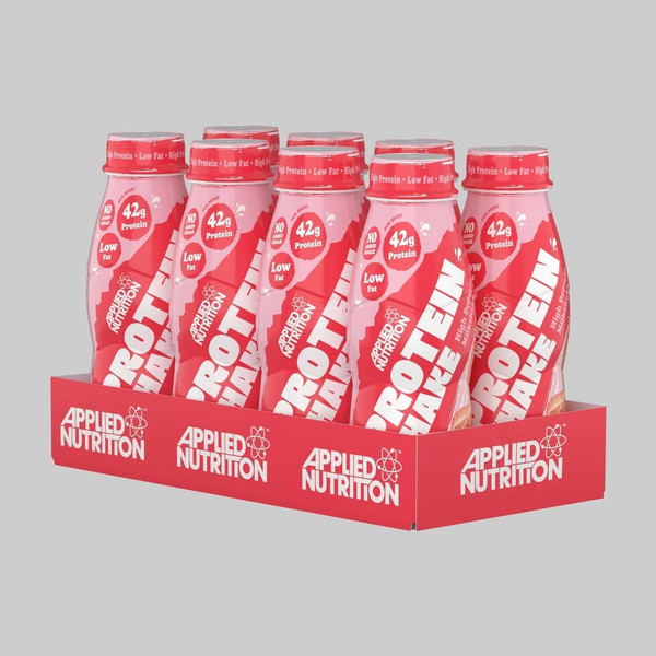 Applied Nutrition APP245 High Protein Shake 8x500ml Strawberries & Cream