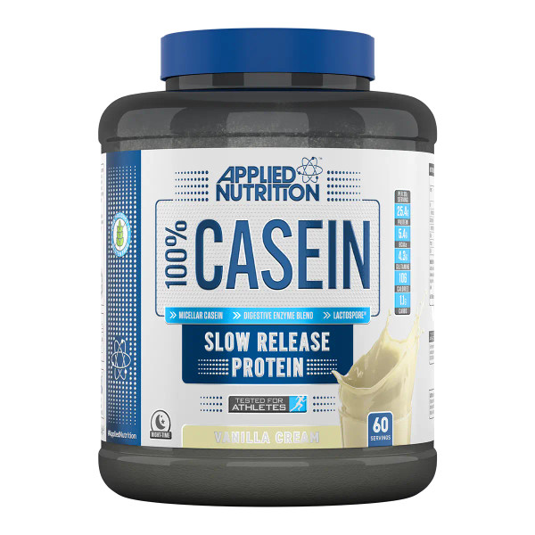 Applied Nutrition Casein 1.8kg Vanilla Cream