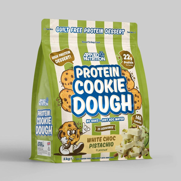 Applied Nutrition APP508 Protein Cookie Dough 1kg White Choc Pistachio