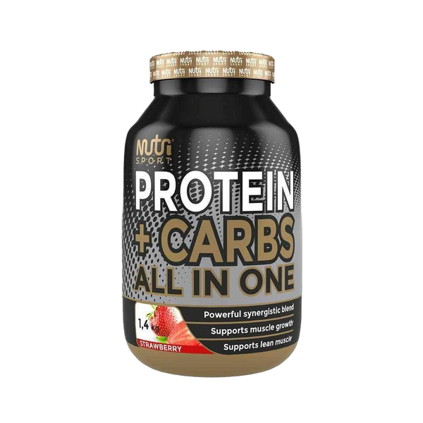 NutriSport NSP053 Protein + Carbs 1.4kg Strawberry
