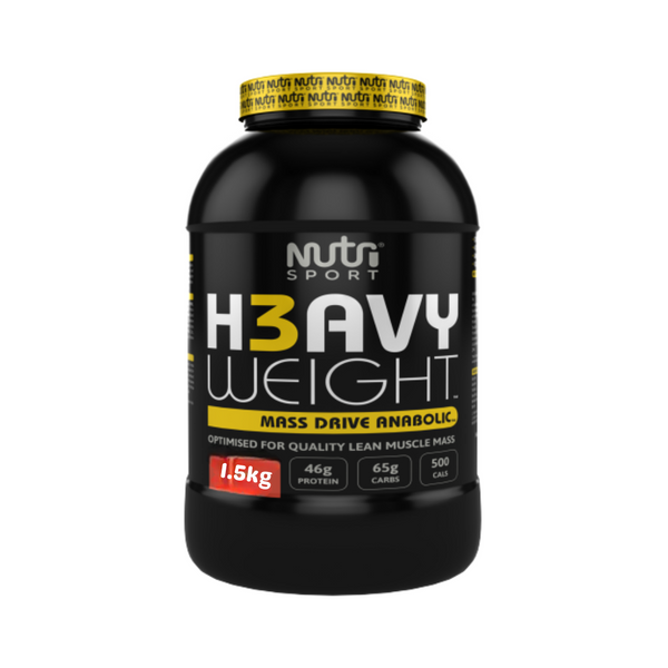 NutriSport NSP151 H3avyweight Mass Drive Anabolic 1.5kg Raspberry