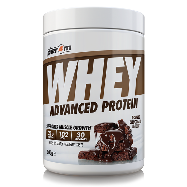 Per4m PER031 Advanced Whey Protein 900g Double Chocolate