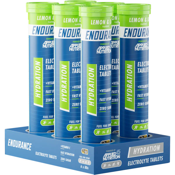 Applied Nutrition APP380 Effervescent Electrolyte Tabs 6x20 Tabs Lemon & Lime