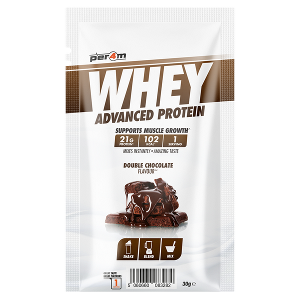 Per4m PER151 Advanced Whey Protein Sachet 30g Double Chocolate