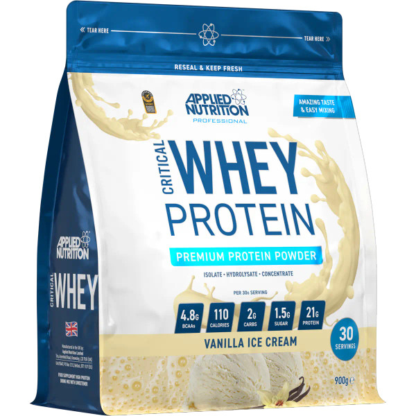 Applied Nutrition APP384 Critical Whey 900g Vanilla