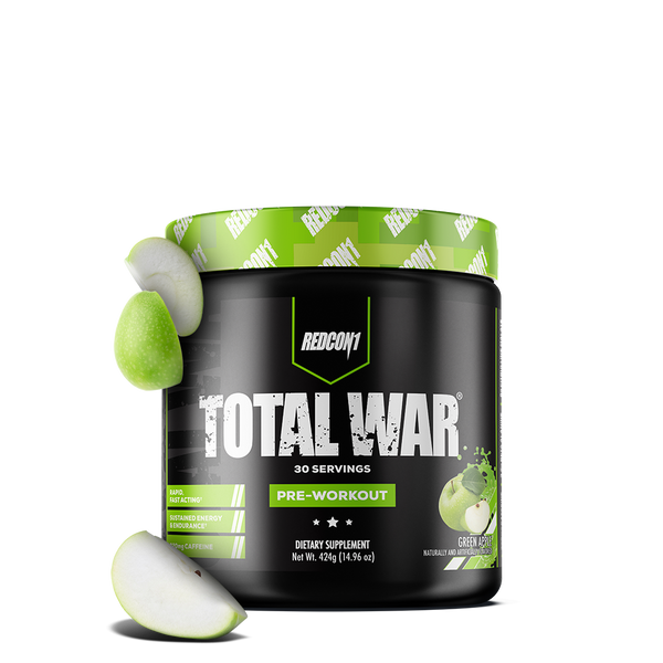 RedCon1 RED029 Total War 30 Servings 424g Green Apple