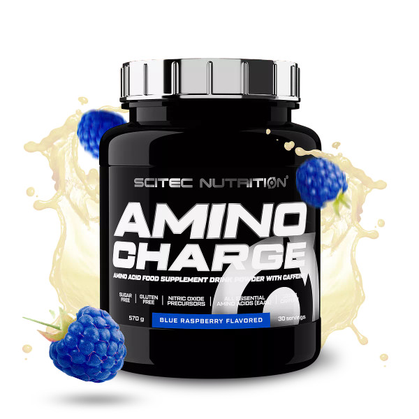 Scitec Nutrition SCI057 Amino Charge 570g Blue Raspberry