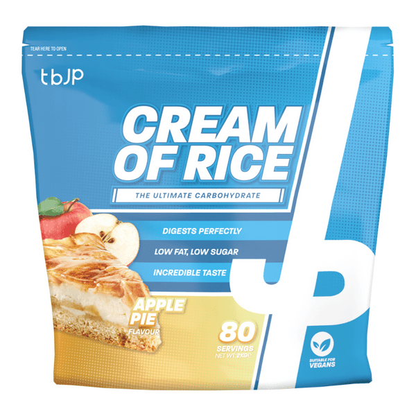 Trained By JP TBJ101 Cream Of Rice 2kg Apple Pie