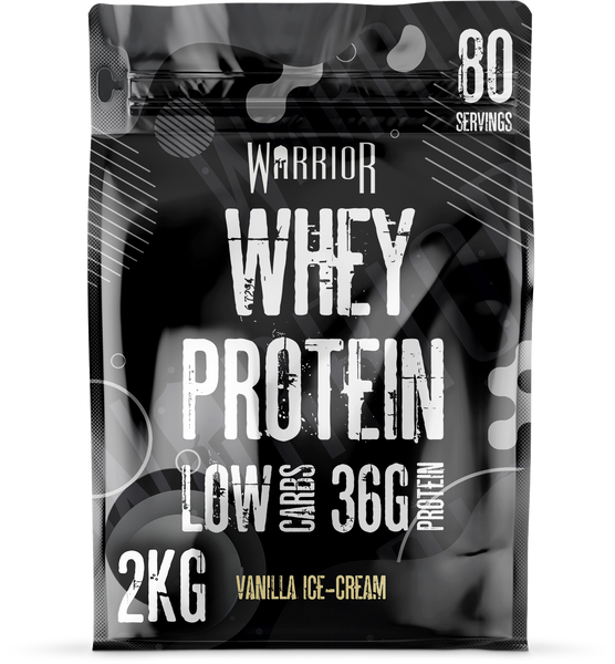 Warrior WAR142 Whey 2kg Vanilla Ice Cream