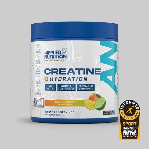 Applied Nutrition Creatine + Hydration 360g Citrus Burst
