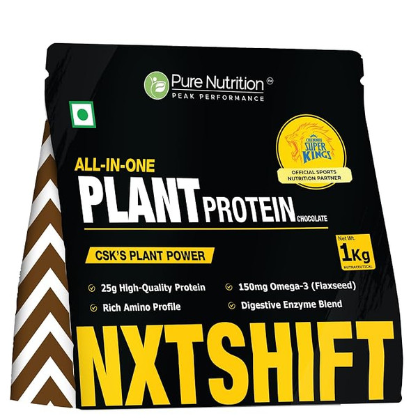 NutriSport Pure Plant Protein 1kg Unflavoured