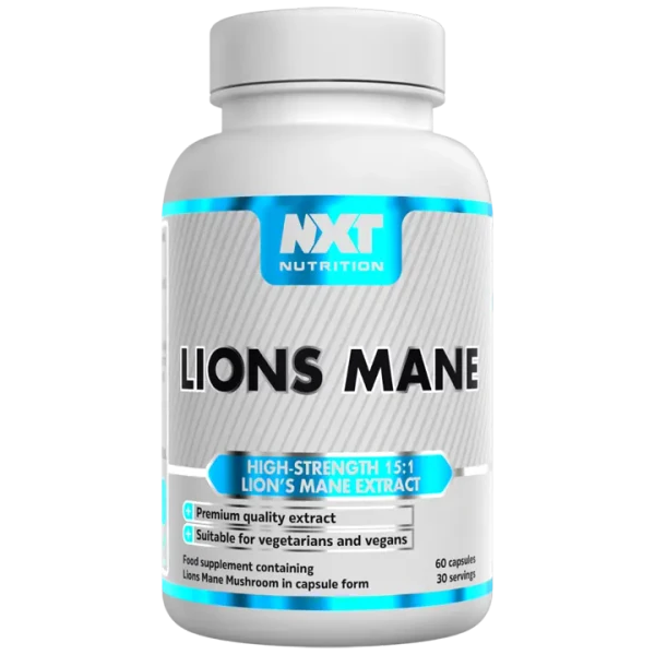 NXT Nutrition Lions Mane 60 Caps